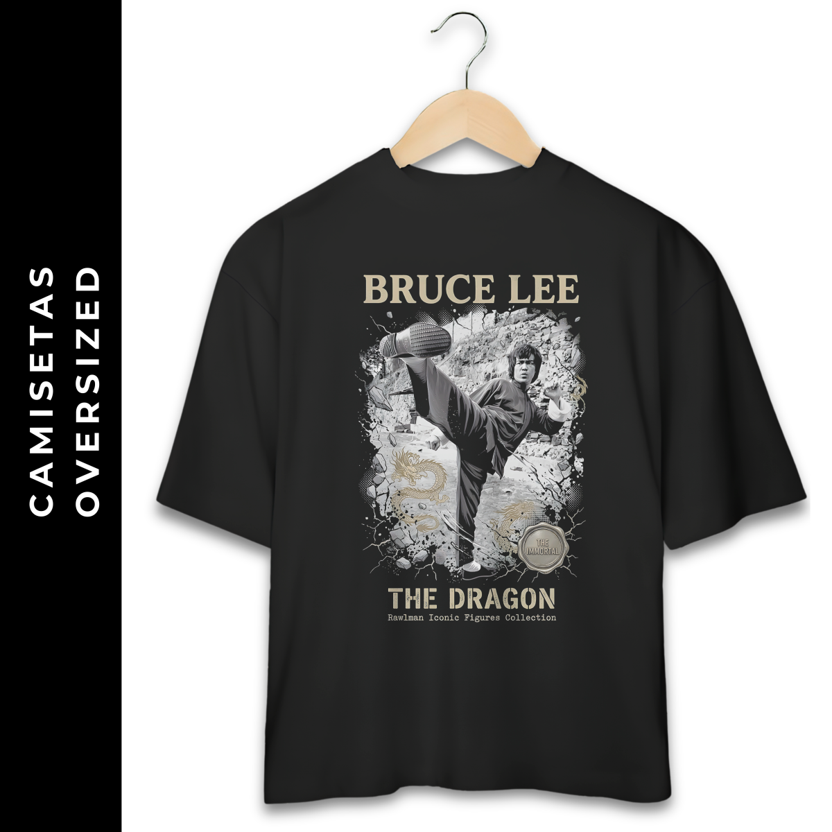 Nome do produto: Oversized Bruce Lee VIII