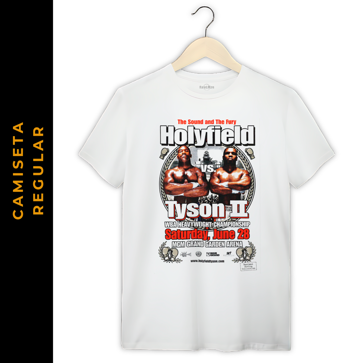 Nome do produto: Regular Boxe Tyson vs Holyfield II 1997 4