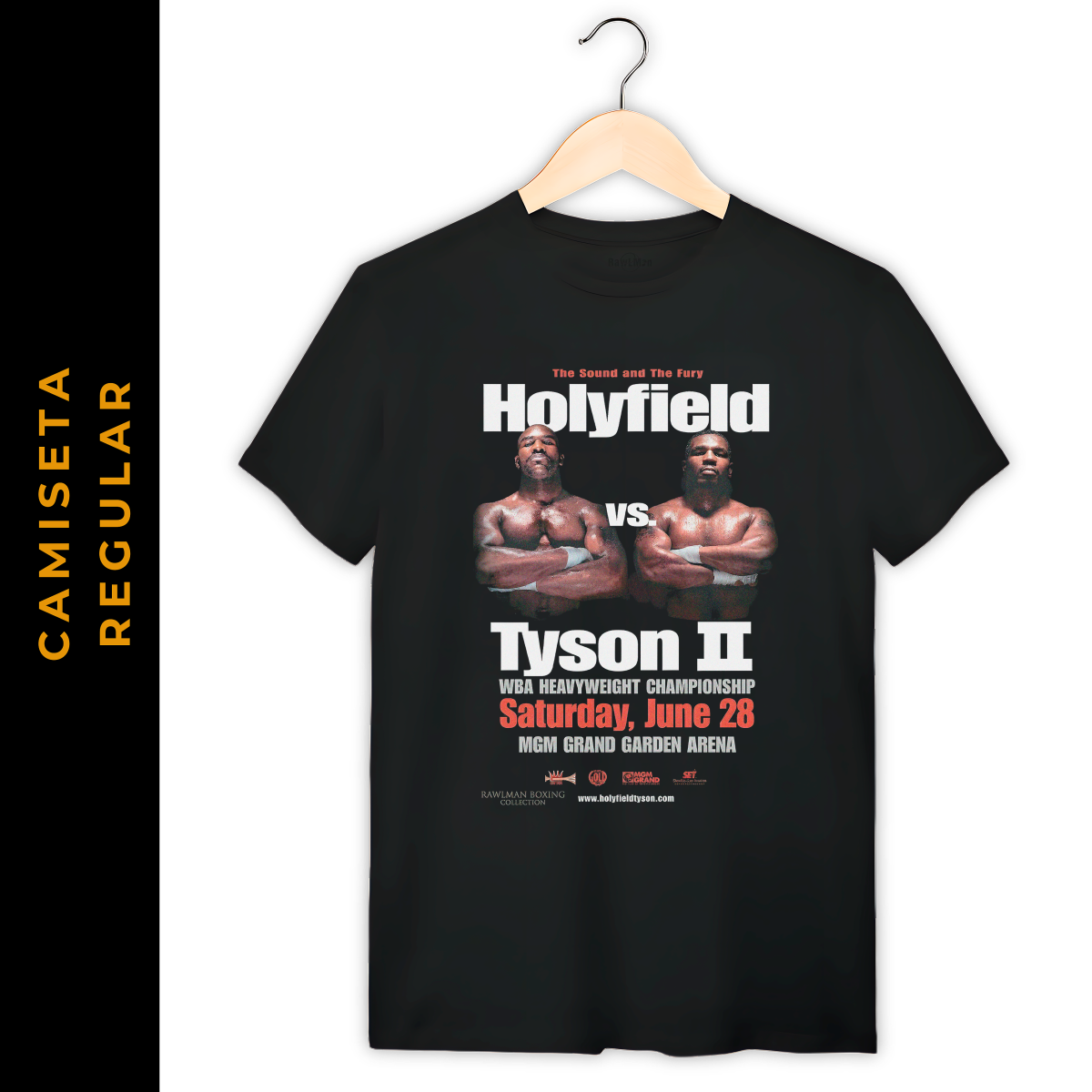Nome do produto: Regular Boxe Tyson vs Holyfield II 1997 6