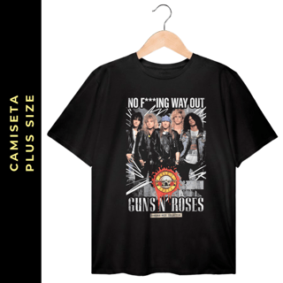 Nome do produto Plus Size Rock Guns N' Roses I
