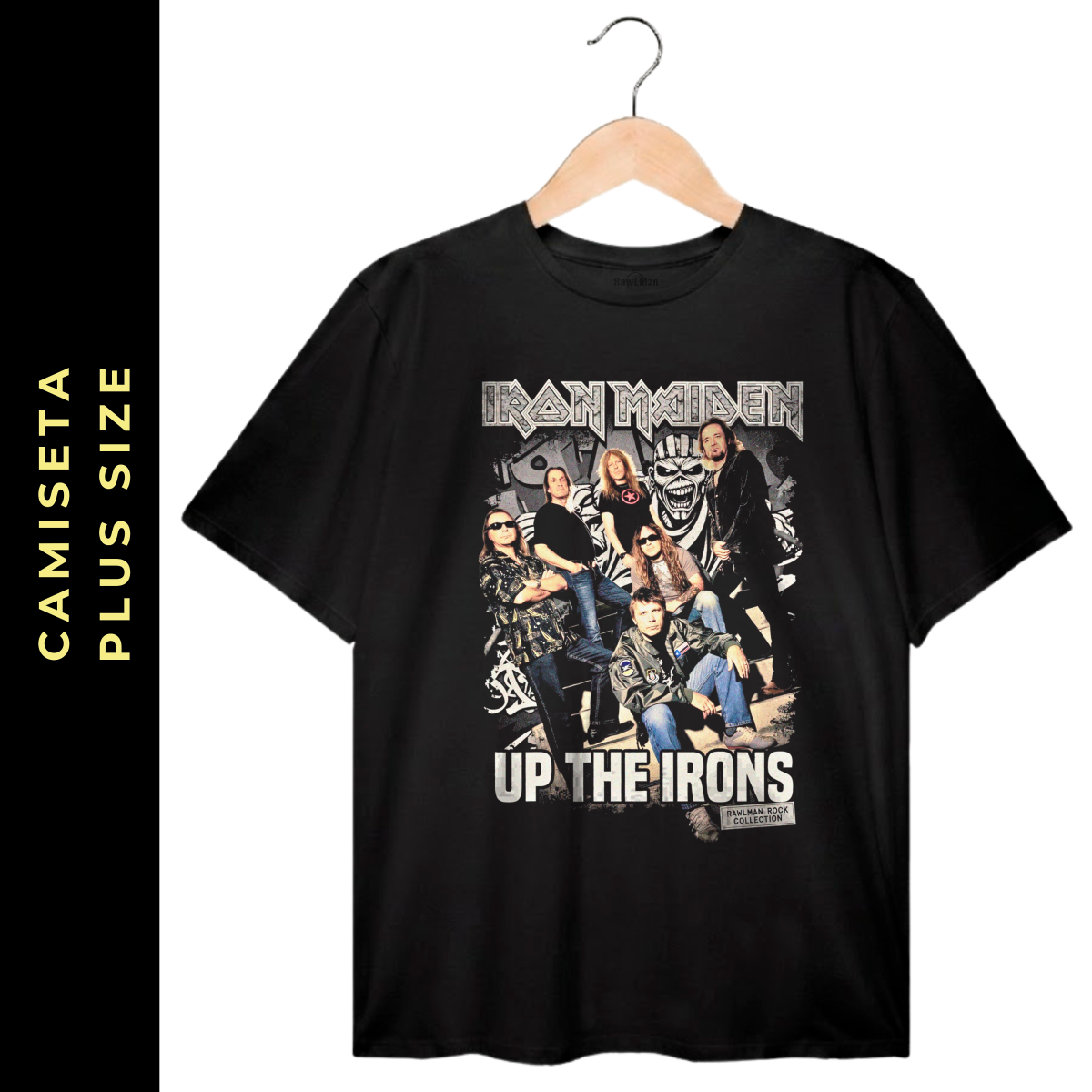 Nome do produto: Plus Size Rock Iron Maiden I