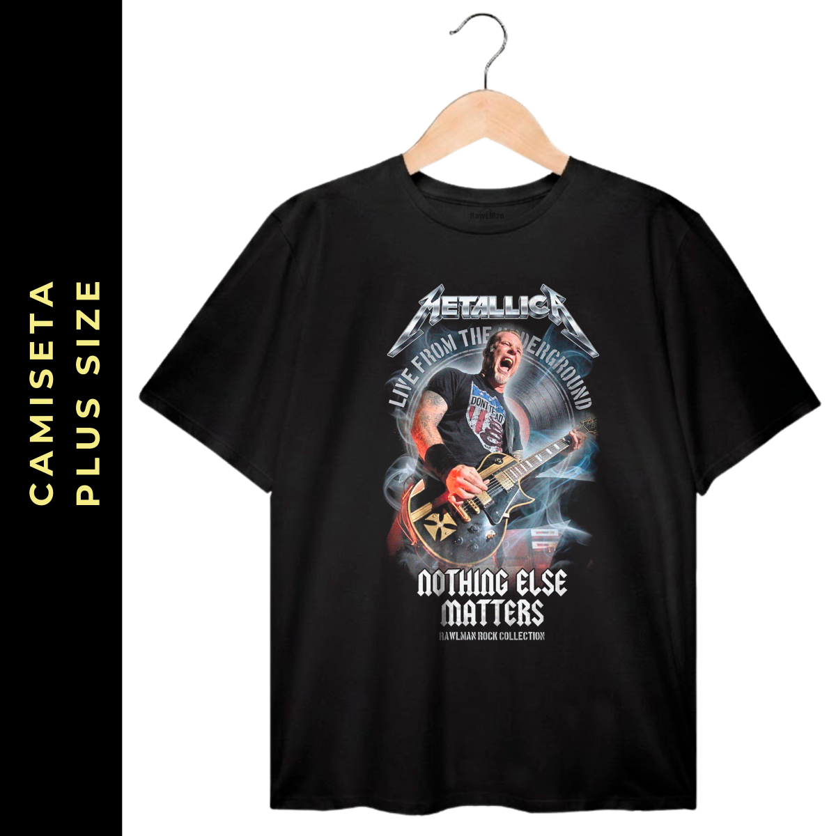 Nome do produto: Plus Size Rock Metallica III