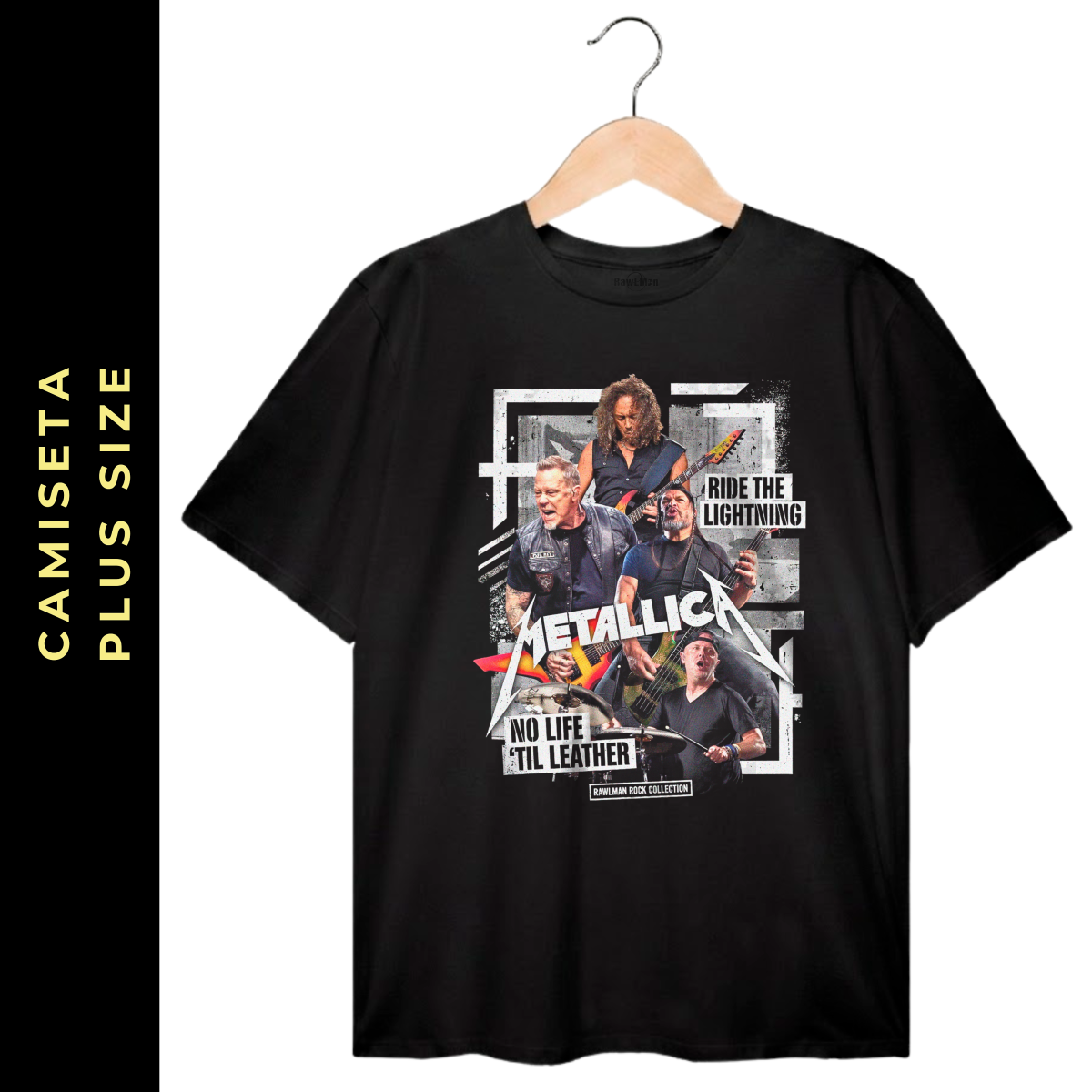 Nome do produto: Plus Size Rock Metallica IV