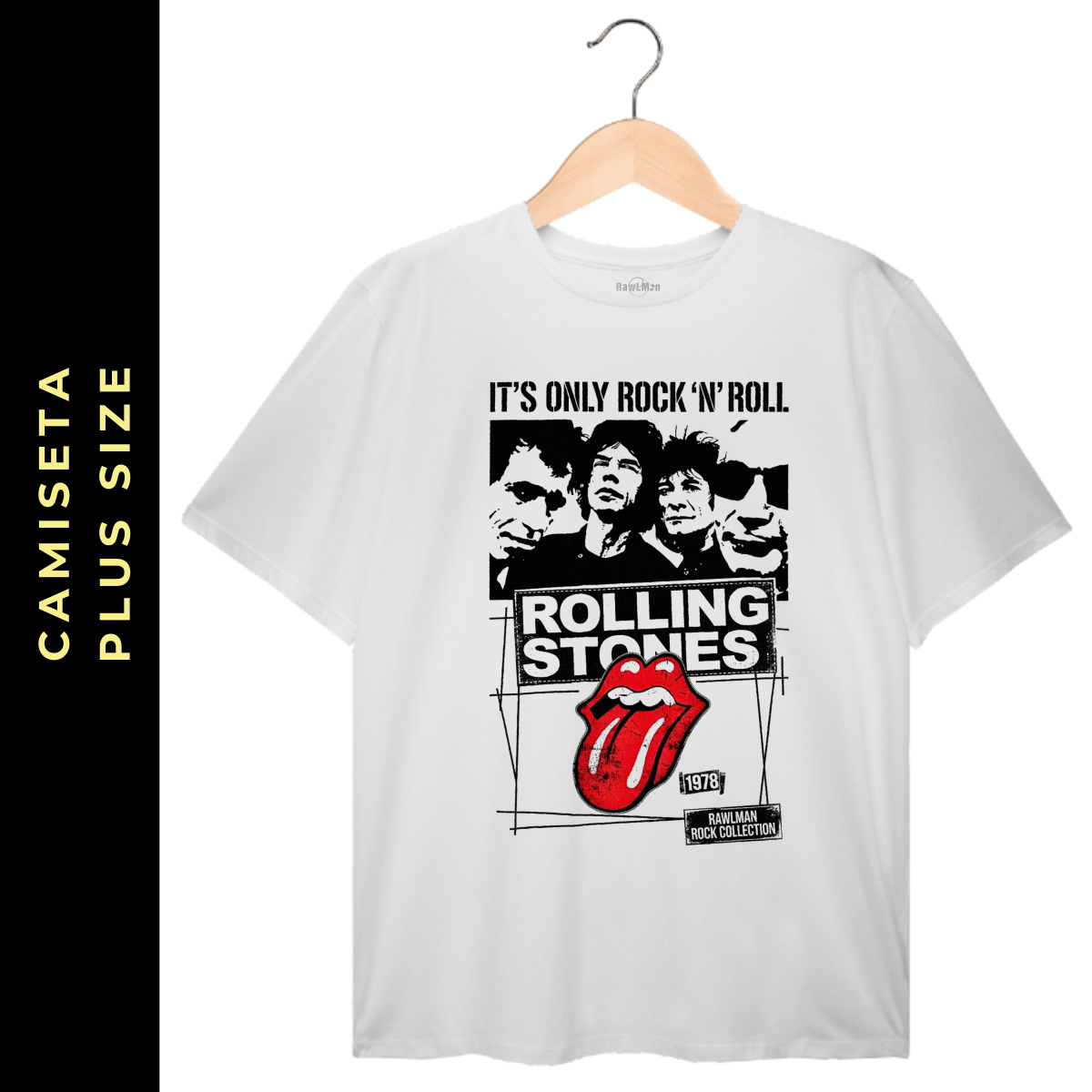 Plus Size Rock Rolling Stone I