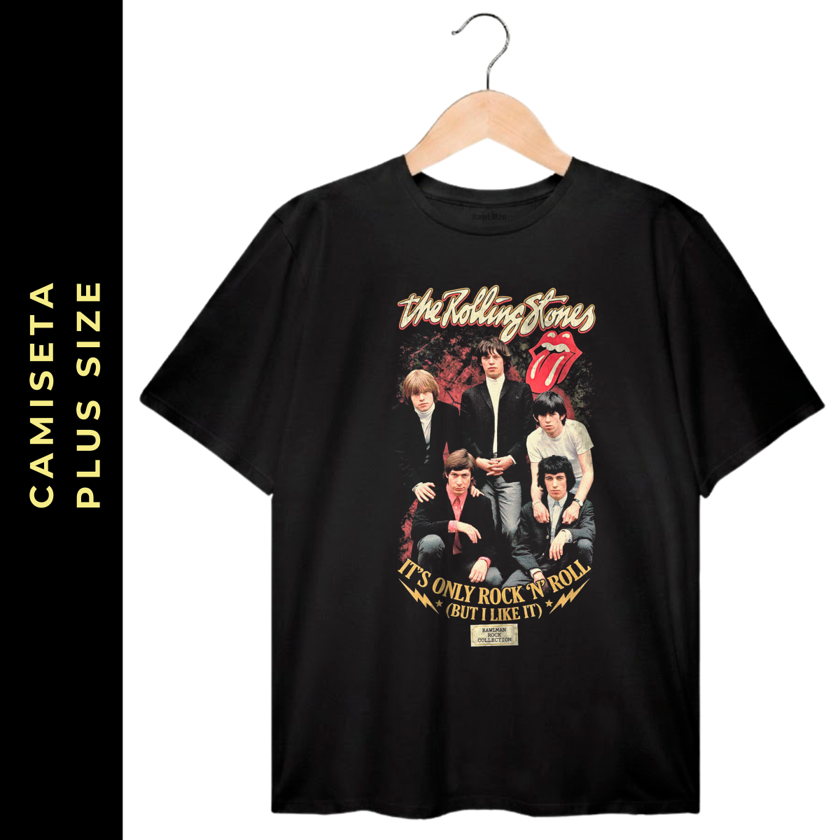 Plus Size Rock Rolling Stone II