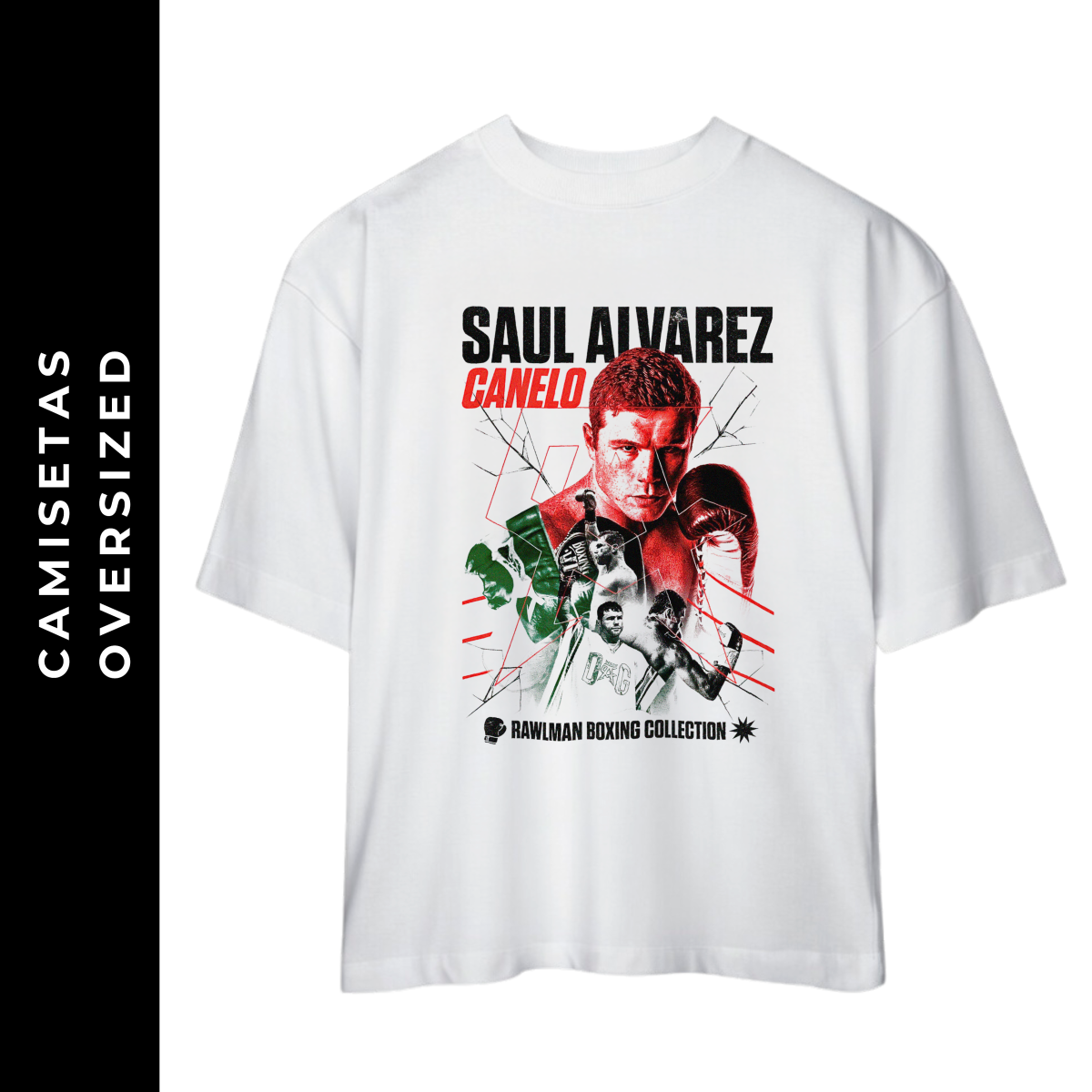 Oversized Saul Canelo Alvarez VI