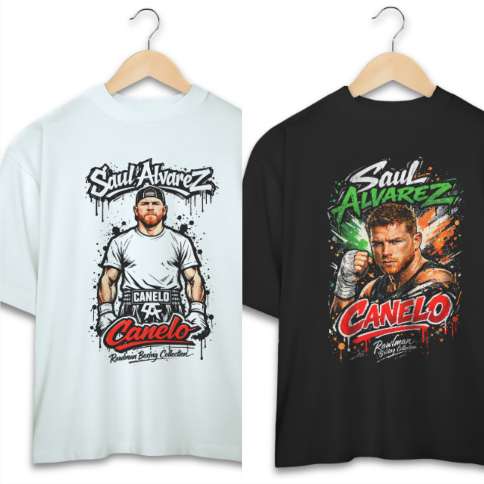 Nome do produto: Oversized Saul Canelo Alvarez Kit Promo I 2 camisetas por 125,50 cada (251,00 no total)