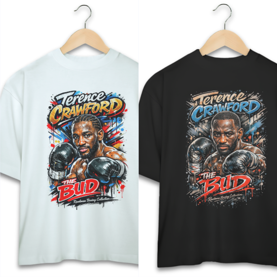 Nome do produto: Oversized Terence Crawford Kit Promo II 2 camisetas por 125,50 cada (251,00 no total)
