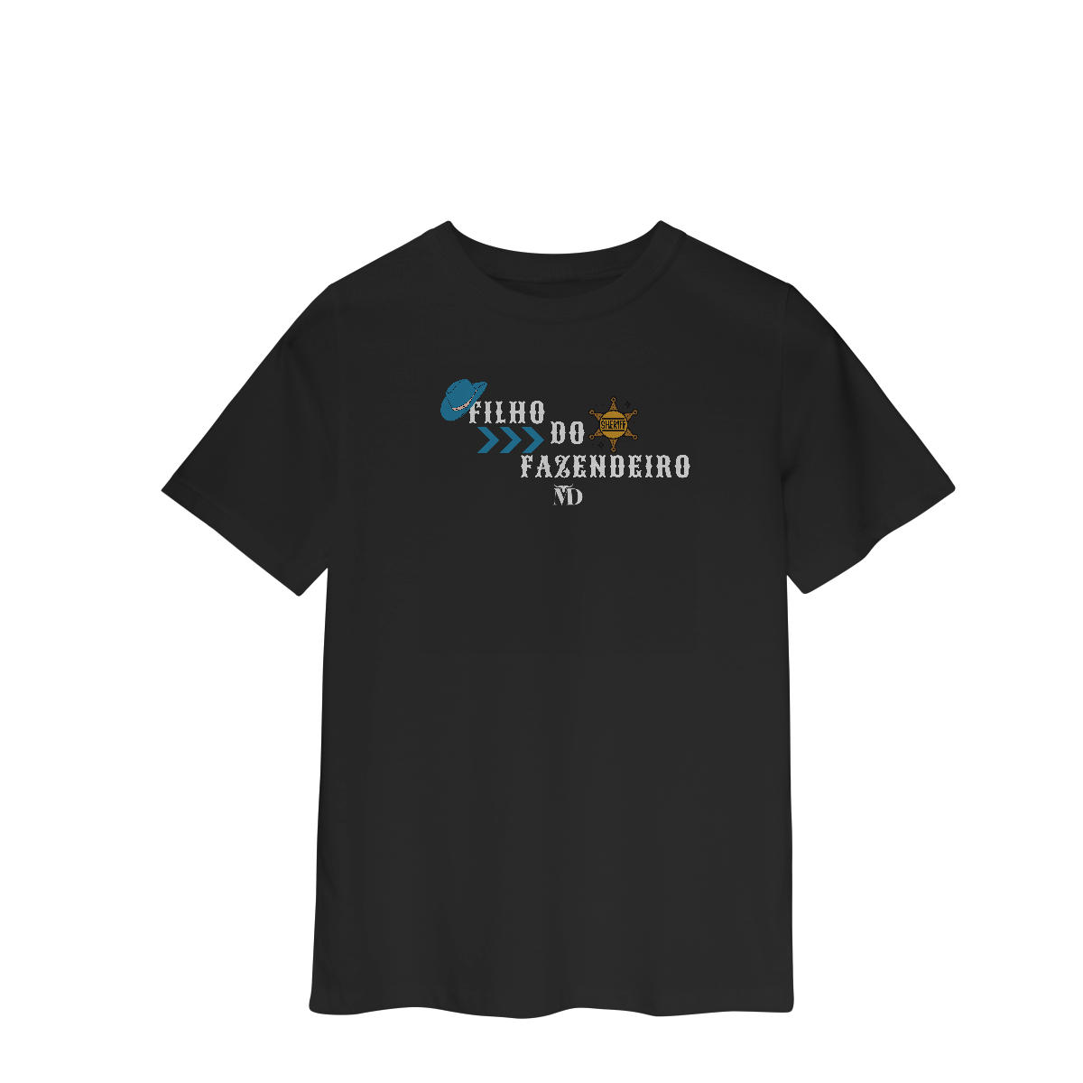 Nome do produto: Camiseta Infantil Quality MD Filho do Fazendeiro