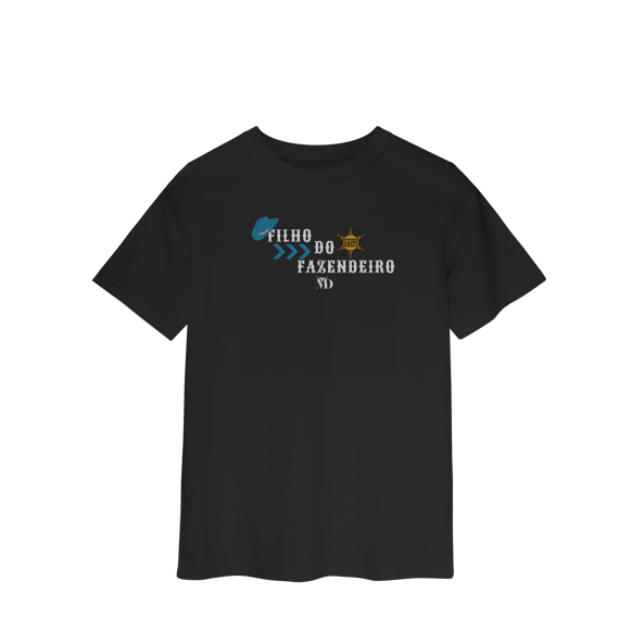 Camiseta Infantil Quality MD Filho do Fazendeiro