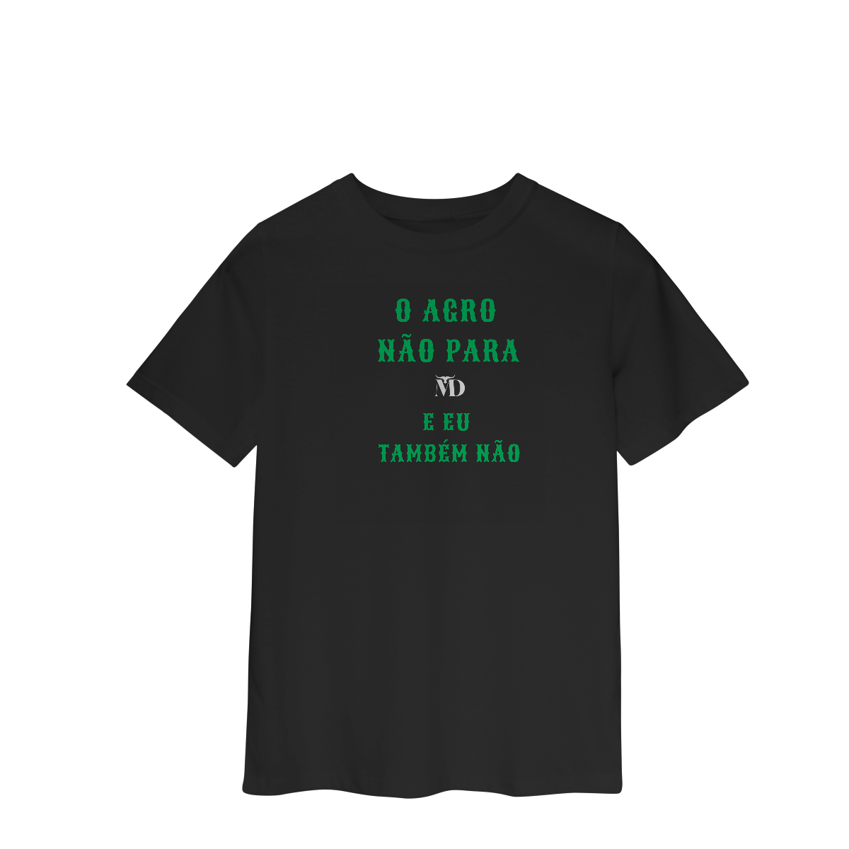 Nome do produto: Camiseta Infantil Quality MD Agro Não Para