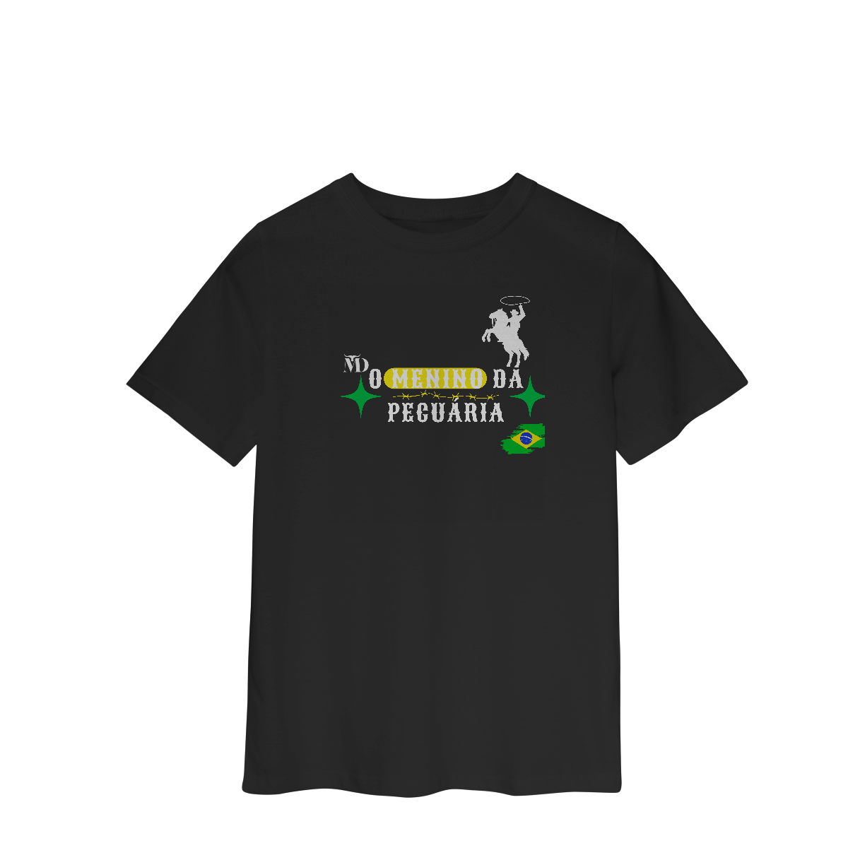 Nome do produto: Camiseta Infantil Quality MD O Menino da Pecuária