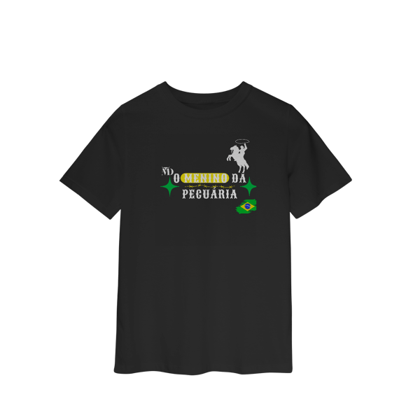 Camiseta Infantil Quality MD O Menino da Pecuária