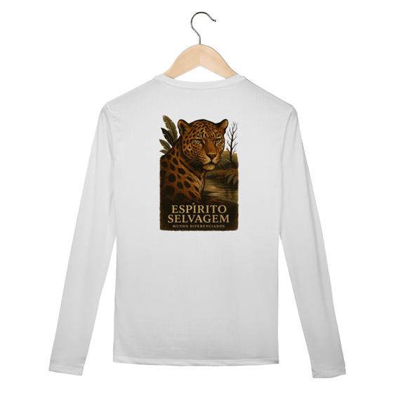 Camisa Manga Longa UV Onça Pintada