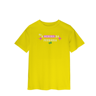 Nome do produtoCamiseta Infantil Quality MD A Menina da Pecuária