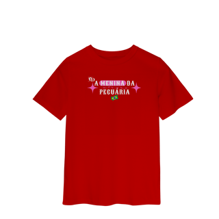 Nome do produtoCamiseta Infantil Quality MD A Menina da Pecuária