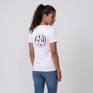 Nome do produto Camiseta Feminina Foi por você
