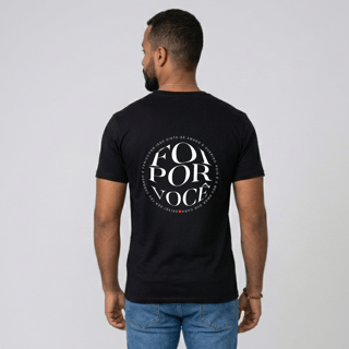 Nome do produto Camiseta Foi por você