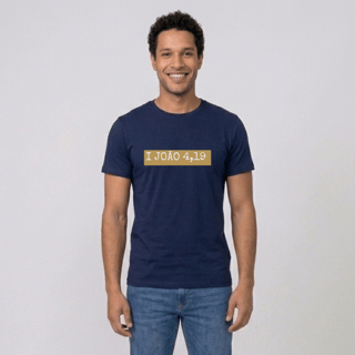 Nome do produto Camiseta I João 4,19