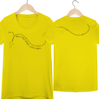 Nome do produto T-Shirt | Rezo o Terço