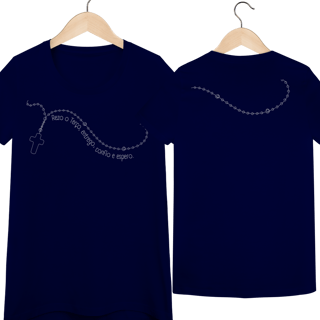 Nome do produto T-Shirt | Rezo o Terço