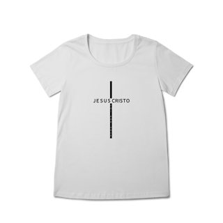 Nome do produto Camiseta Feminina Jesus Cristo Cruz