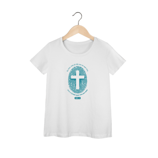 Nome do produto Camiseta Feminina Identidade em Cristo