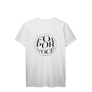 Nome do produto Camiseta Foi por você