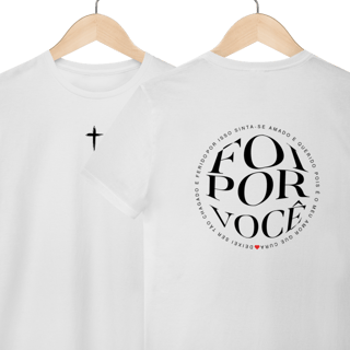 Nome do produto Camiseta Foi por você