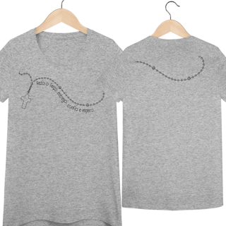 Nome do produto T-Shirt | Rezo o Terço