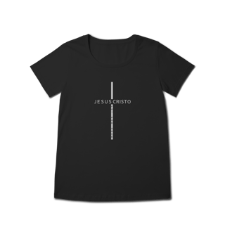 Nome do produto Camiseta Feminina Jesus Cristo Cruz