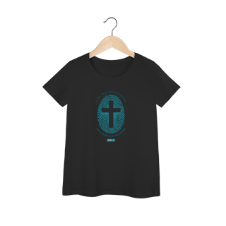 Nome do produto Camiseta Feminina Identidade em Cristo