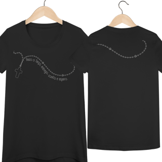 Nome do produto T-Shirt | Rezo o Terço