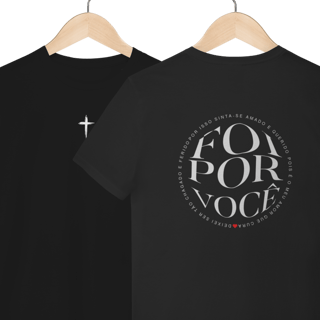 Nome do produto Camiseta Foi por você