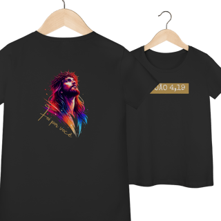 Nome do produto Camiseta Feminina - I João 4,19