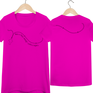 Nome do produto T-Shirt | Rezo o Terço