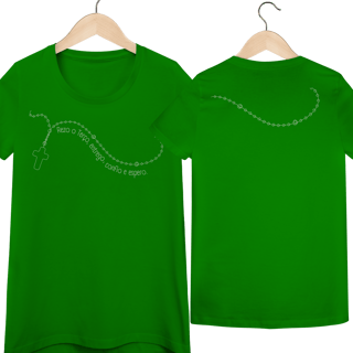 Nome do produto T-Shirt | Rezo o Terço