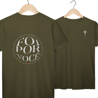 Nome do produto Camiseta Foi por você