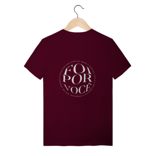 Nome do produto Camiseta Foi por você