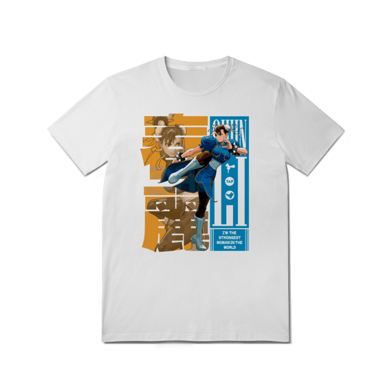 Camiseta Street Fighter - Chun Li