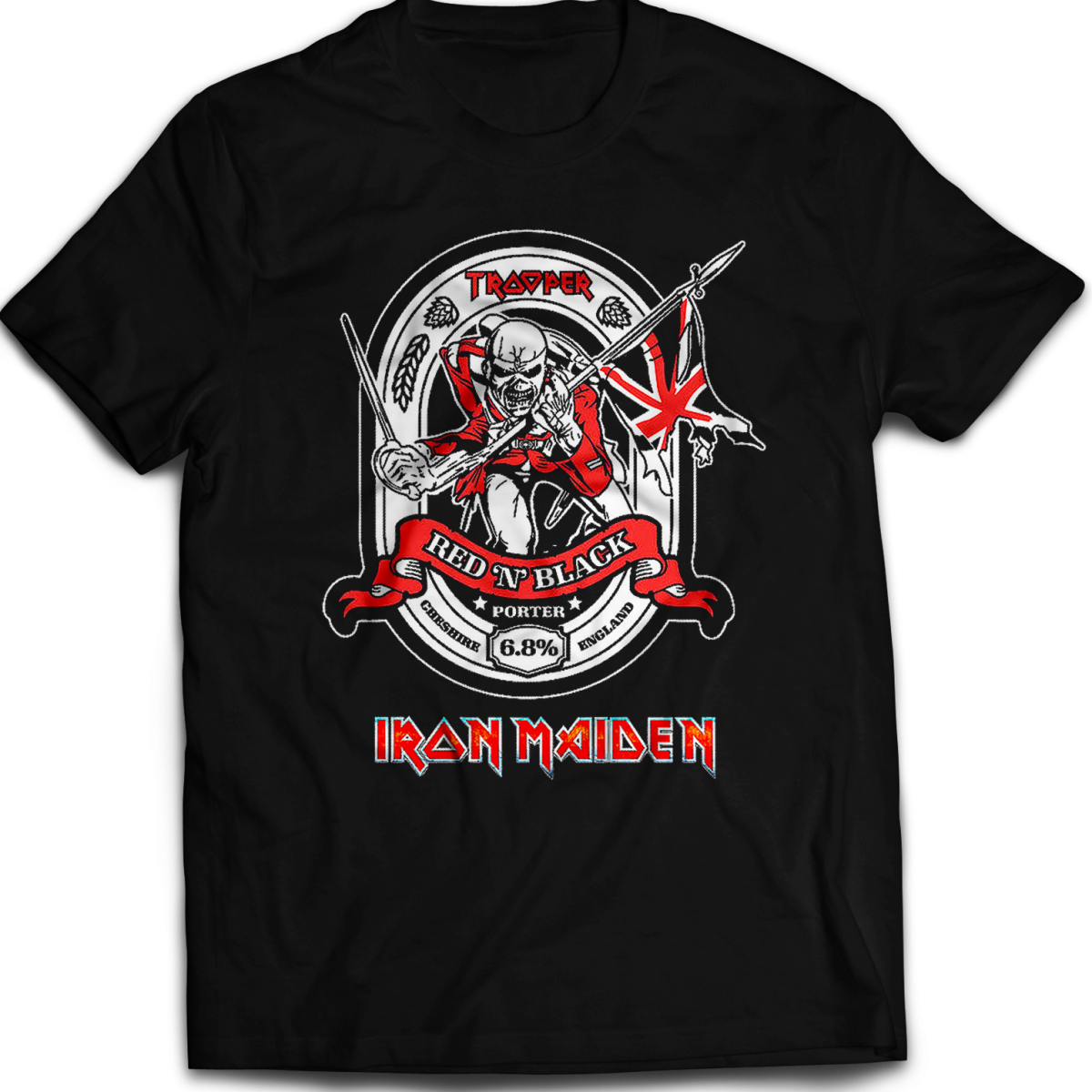 Nome do produto: Iron Maiden - Red and White