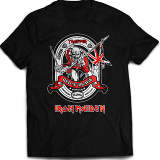 Nome do produto Iron Maiden - Red and White