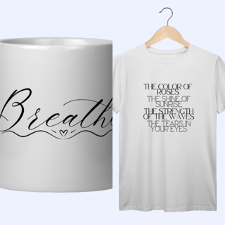 Kit Breathe I - Camiseta e Caneca