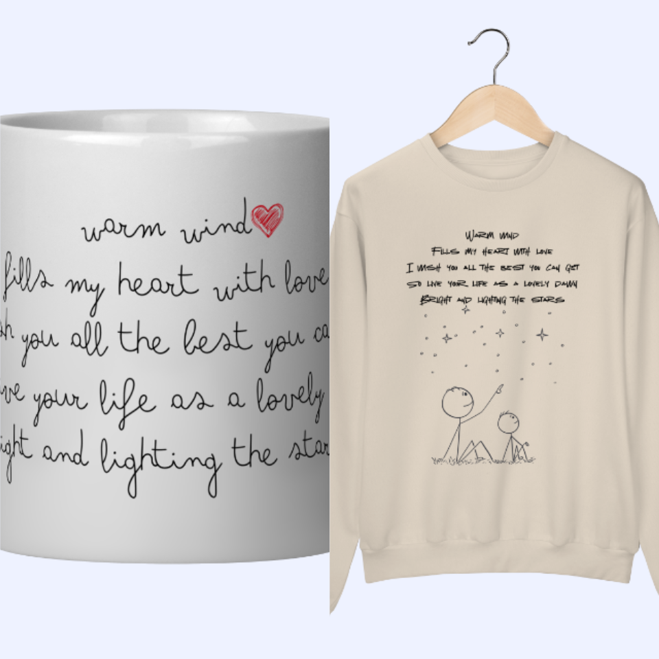 Nome do produto: Kit Warm Wind II - Moletom e Caneca