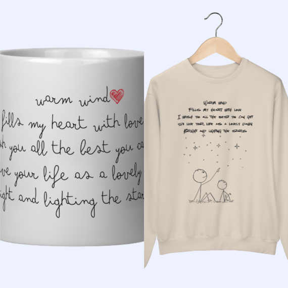 Kit Warm Wind II - Moletom e Caneca