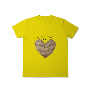 Nome do produto T-Shirt Heart Music