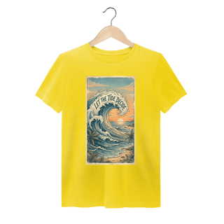Nome do produto T-shirt Let The Tide Decide