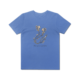 Nome do produto T-shirt Music Grows in Quiet Place