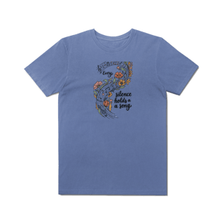 Nome do produto T-shirt Every Silence Holds a Song