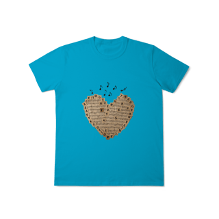 Nome do produto T-Shirt Heart Music